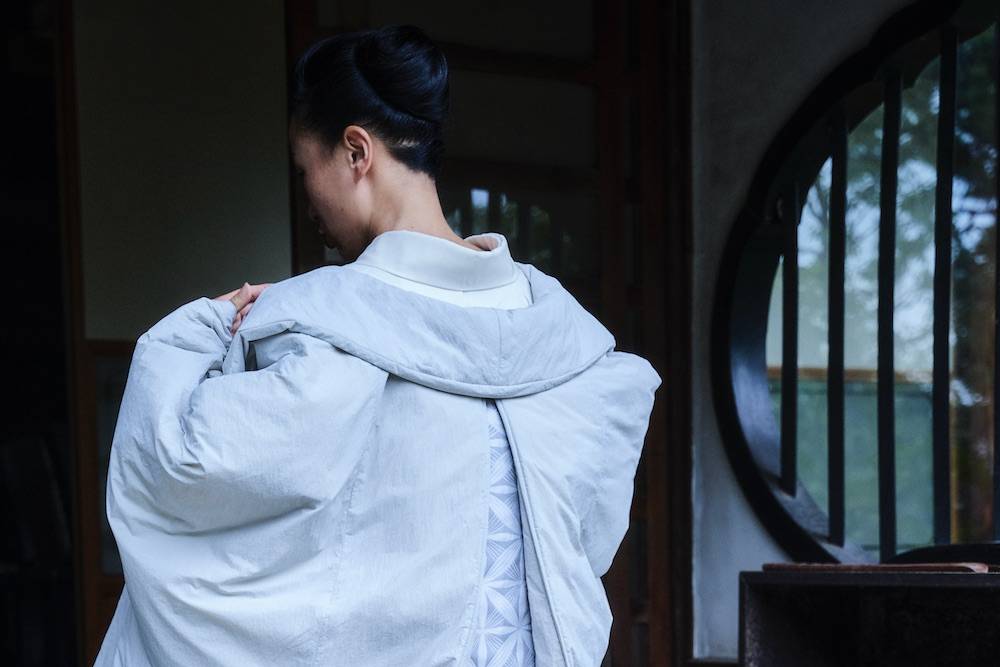 Kimono Poncho Coat ~Ume~